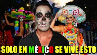 Sal&iacute; de CUBA y PUDE VIVIR MI PRIMERA MEGA PROCESI&Oacute;N de CATRINAS 2025 en M&Eacute;XICO 🇲🇽