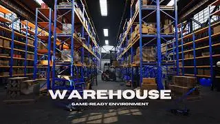 Warehouse | Game-Ready Environment | Unreal Engine 5.