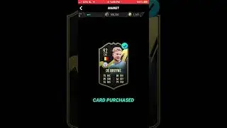 PACKING 92 DE BRUYNE FROM SPECIAL PACK #shorts #fifa #fifa23 #fut