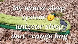 Winter Sleep System | Unigear Air Mat | Vango Sleeping Bag