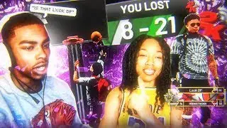VERIFIED 2K YOUTUBER STREAM SNIPES STREAMERS! STREAMERS REACT TO DEMIGOD INTERIOR FINISHER NBA 2K20