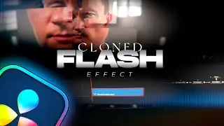 Clone Yourself in DaVinci Resolve | Flash & 3D Fusion Effect