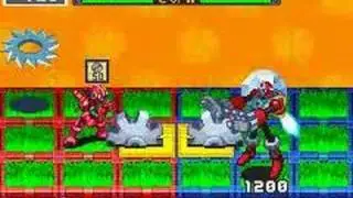 Megaman Battle Network 3 - HeatSpread Combo Demo