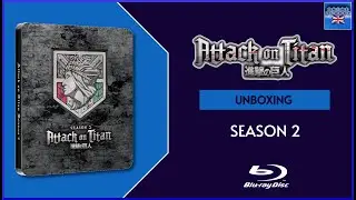 Attack on Titan - Season 2 Unboxing (Steelbook Blu-Ray) [UK]
