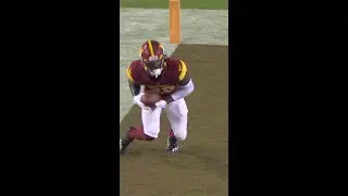Jartavius Martin intercepts the Josh Johnson pass vs. Baltimore Ravens