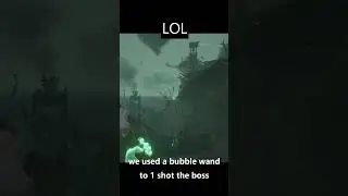 Bubble wand = Death
