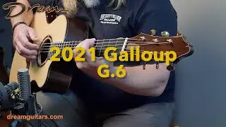 2021 Galloup G.6CA, Brazilian Rosewood & Italian Spruce