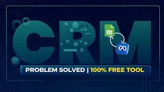 Master CRM: Free CRM Tool Syncing with Google Sheets | Client Demographics & Workflow | Muftlo