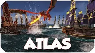 NEW Pirate MMO Survival Game! Getting Started! Atlas Gameplay - Atlas - (Pt. 1)