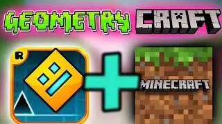 Geometry dash мод в стиле Minecraft #python
