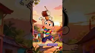 This Tung Tung Sahur Is Too Funny 🤣 #TungTungSahur#SlapstickCartoon#FunnyAnimation#KidsCartoon#2D