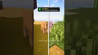 🥇 Minecraft Texture Pack Dandelion vs Vanilla