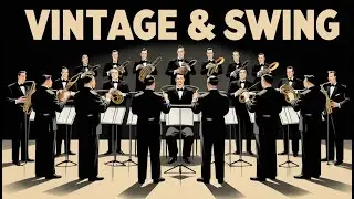 📻 Classic Big Band Jazz | 1940&rsquo;s Caf&eacute; Swing Radio