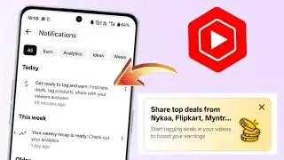 New notification Get ready to tag and earn Find new deals, tag products, share with your viewers