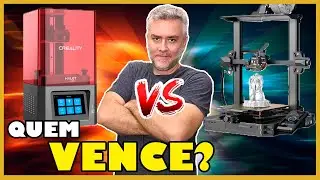 Velozes e Furiosas: Resina vs. Filamento - Qual impressora 3D é mais rápida?