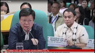 LIVE: Senate Budget Deliberation on Department of Justice