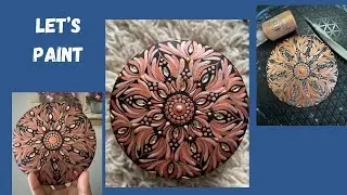 Part1: Jewelry box mandala design step by step #art #mandala #design #mandaladesign @Peaceful_dots 