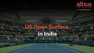 Altius Sports introduces the US Open Surface to India.