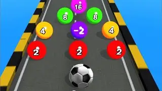 2048 Colors Ball Run Max Levels! All Levels Gameplay Walkthrough Android, iOS