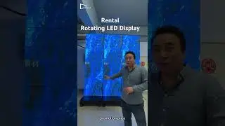 Rental Rotating LED display for event #leddisplay #event #rental #szimore #exhibition #retail