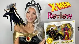 #xmen #marvellegends #xmenstorm Xmen Storm and Thunderbird Action Figure Review