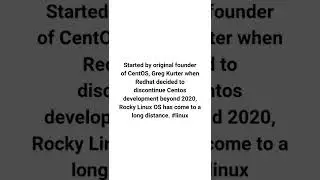 Rocky Linux set to replace RHEL