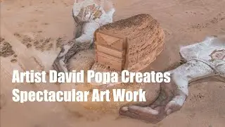Artist David Popa Creates Spectacular Art Work