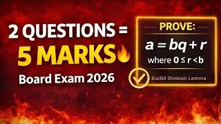 Class 10 Maths Chapter 1 🔥 Top 2 Most Important Questions | Board Exam 2026#shorts #yt 