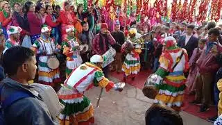 शानदार नृत्य कुमाऊनी कल्चर ढोल दमोह के साथ  contact 8449195956