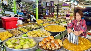 Asian Curry Master! Cooking 50 Varieties of Best Curry & 500 Fish a Day | Thai Street Food