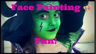 How to Paint a Witch - Face Painting Fun!