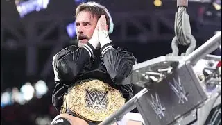 WWE Survivor Series War Games 2025: Entrance of CM Punk