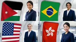 Which country plane door would you open first? ✈️🌍 Ultimate ASMR Travel Reveal in 4K (94 Countries)