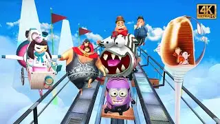 Despicable Me Minion Rush Disguised Minion Vs All Bosses - PC UHD 4K