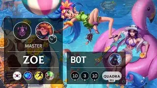 Zoe Bot vs Aphelios - KR Master Patch 9.24