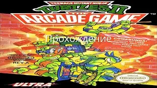Teenage Mutant Ninja Turtles 2: The Arcade Game (NES). Прохождение