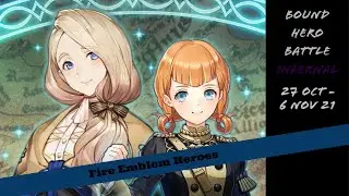 Fire Emblem Heroes - Bound Hero Battle -- Mercedes & Annette (Infernal)