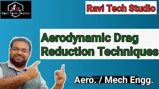 Aerodynamic Drag Reduction Techniques/Concept of Stream Lining// Drag reduction methods // GATE (AE)