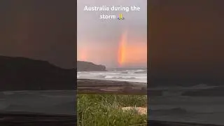 It took only 5 minutes and disappeared in the sky. 🙏 #australia  #sydney  #curlcurlbeach