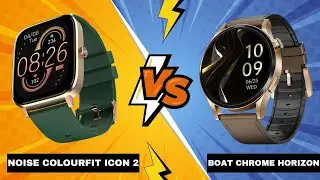 Noise ColorFit Icon 2 Vs BoAt Horizon Chrome🔥 Which One Cancels Noise Better?