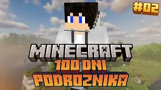 Jedna NOC. ZERO SNU. ZERO WALKI. Czy da się przeżyć?! 🌙👀 | Minecraft 100 DNI PODR&Oacute;ŻY | #02