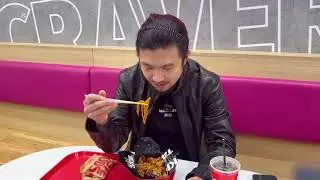 I visited the UK version of Panda Express #chinesefood #fastfood