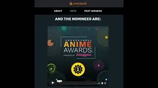 Crunchyroll Anime Award Prediction #Shorts