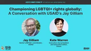Devex@UNGA79 (Day 2) 15 - A Conversation with USAID's Jay Gilliam