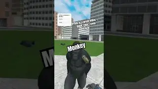 Mmm&hellip; Monkey (But It Wasn&rsquo;t a Monkey) #shorts#bonelab #bonelabmods#sub#monkey #gorilla#something