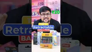 ₹5&ndash;₹20 ke Best Click Pens! 🔘🖊️#shorts #SYShorts 930