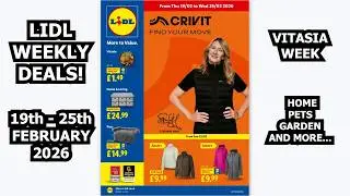 Lidl Weekly Deals 19th - 25th February 2026 Vitasia Week