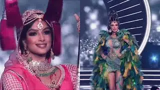 Performance Comparison | 70th Miss Universe 2021 | India VS Paraguay