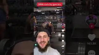 OBJ&rsquo;s Cousin Flexes on the Local Gym&rsquo;s Alpha w 315 lbs Bicep Curls