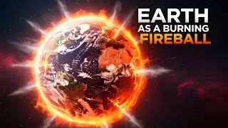 Earth as a Burning Fireball